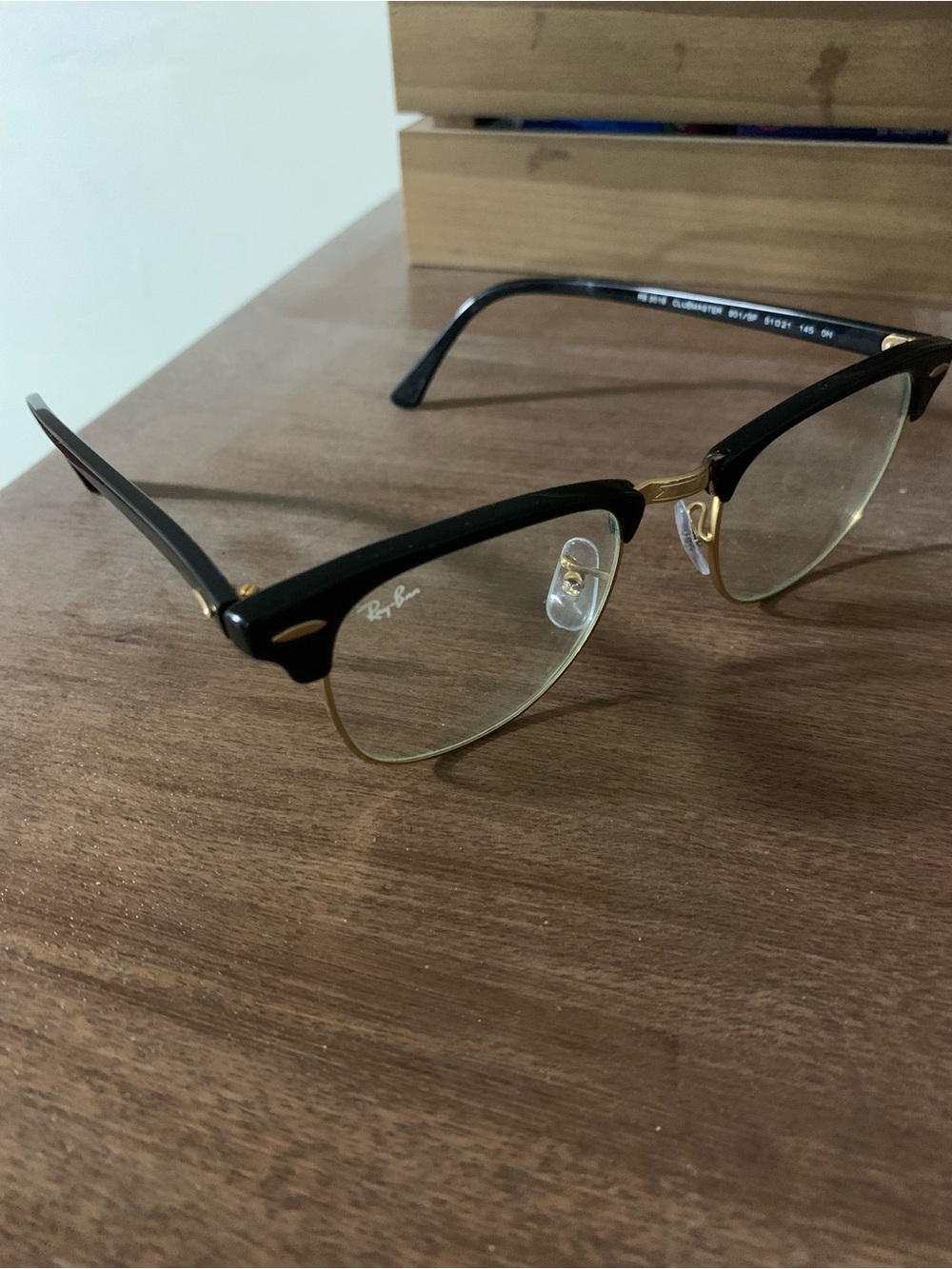 Ray-Ban Clubmaster Blue Light glasses - Picture 2 of 4